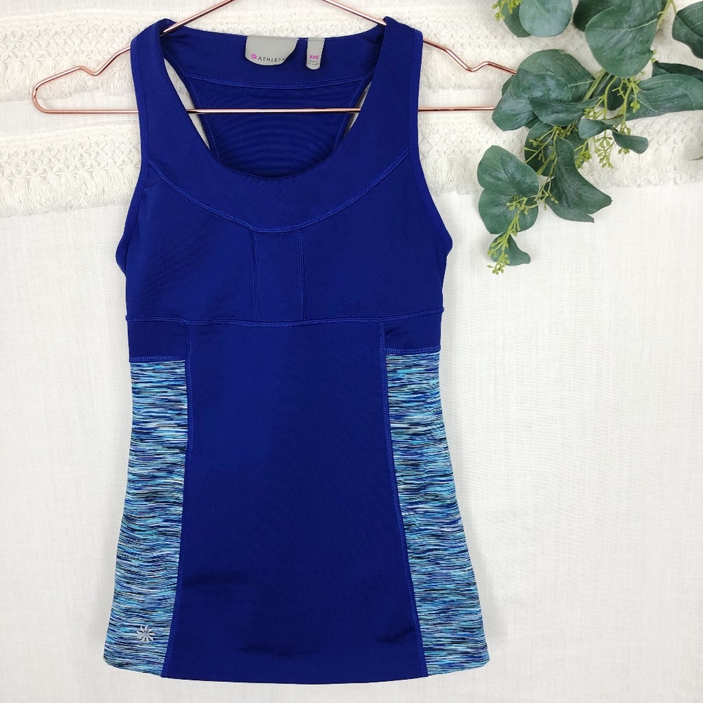 Athleta | Saphire PR Tank 2 Space Dye Tank | XXS